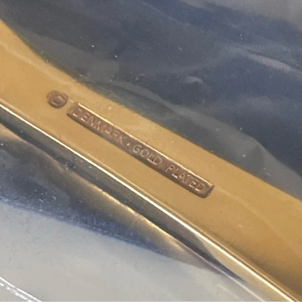 1994 Holiday Gold Plated Spoon by Royal Copenhagen